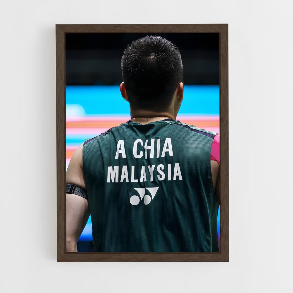 Poster Aaron chia – affiche Badminton (vue 5)